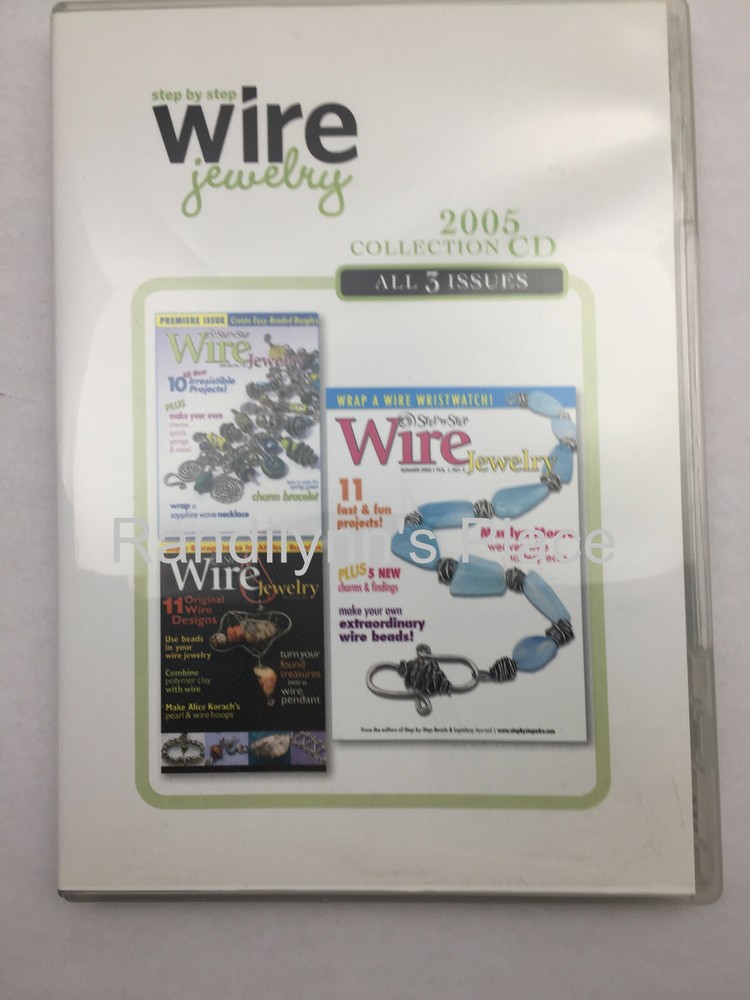 Step by Step Wire Jewelry 2005 Collection CD 3 Issues