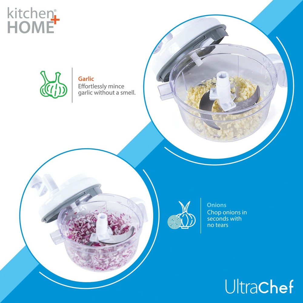 Ultra Chef Express Salsa Maker, Food Processor, Chopper, Mixer, Blender, Slicer