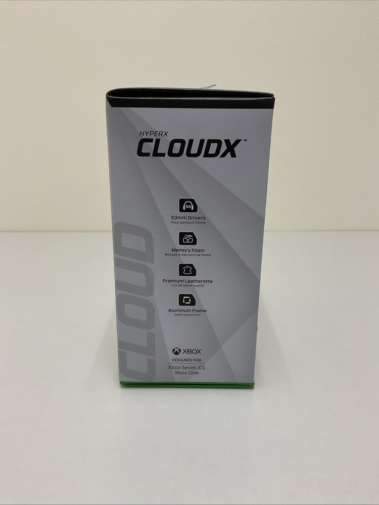 Hyper CloudX Gaming Headset (Black-Silver) - Xbox T34-23