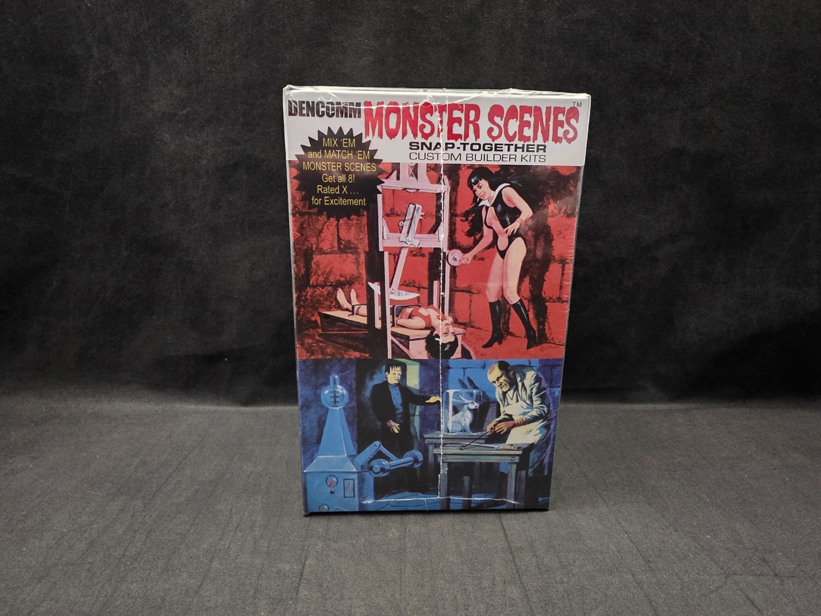 DENCOMM Monster Scenes "Frankenstein" Limited Edition 1:13 Scale Model Kit 633