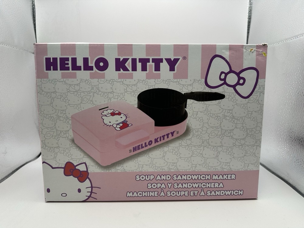 NEW Hello Kitty Sandwich & Soup Maker