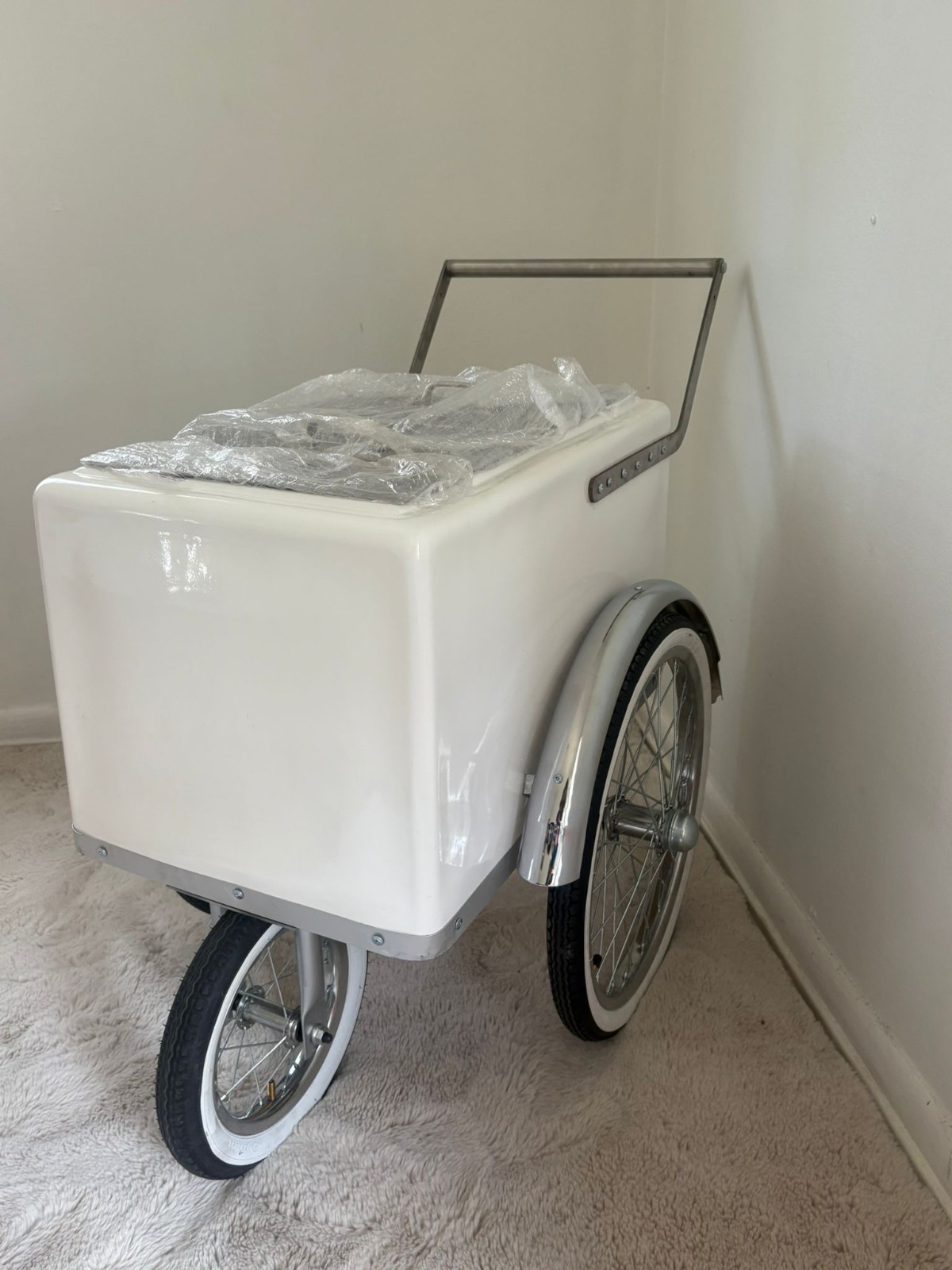 Carrito Paletero Blanco Ostion Incluye 2 Cartuchos.