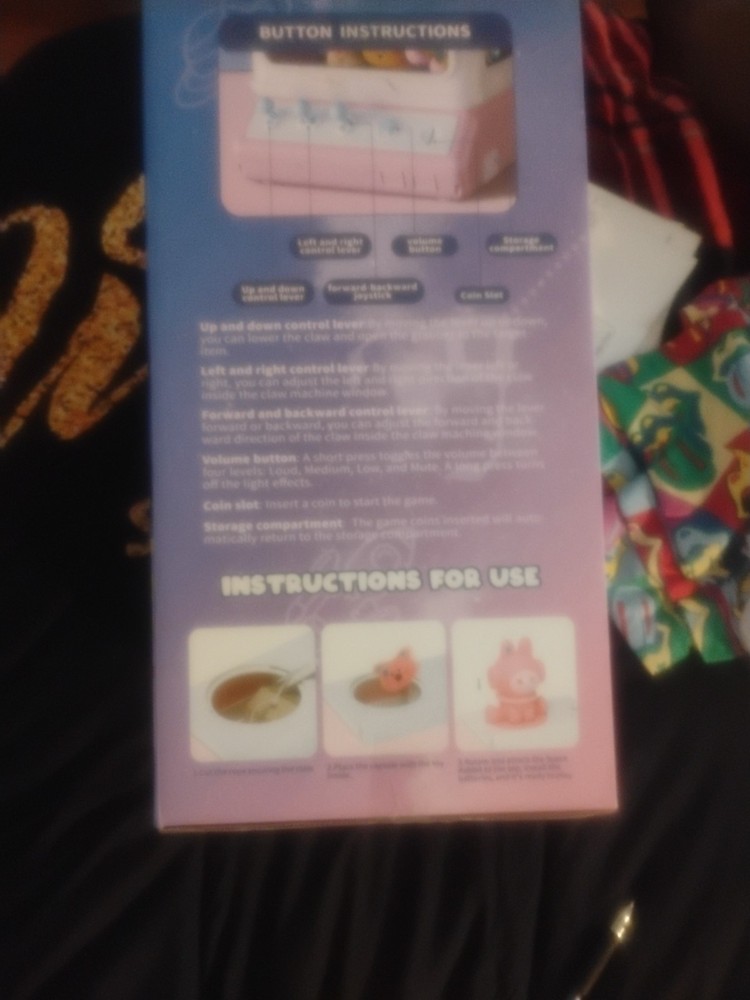 Skirfy Claw Machine For Kids