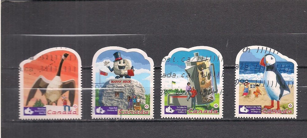Canada #2398-2401  used  Vf