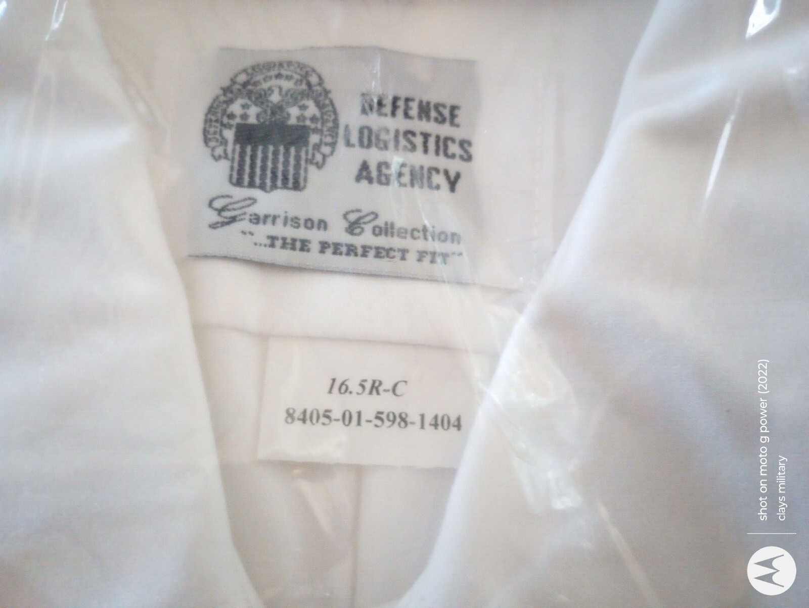 U.S. Military Army Issue Men's White Dress Shirt Short Sleeve