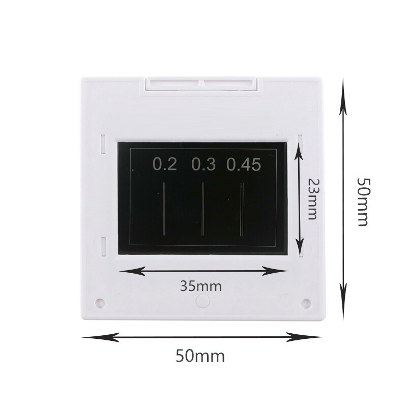 5pc Interference Diffraction Grating Single & Double Slit Interference Diaphragm