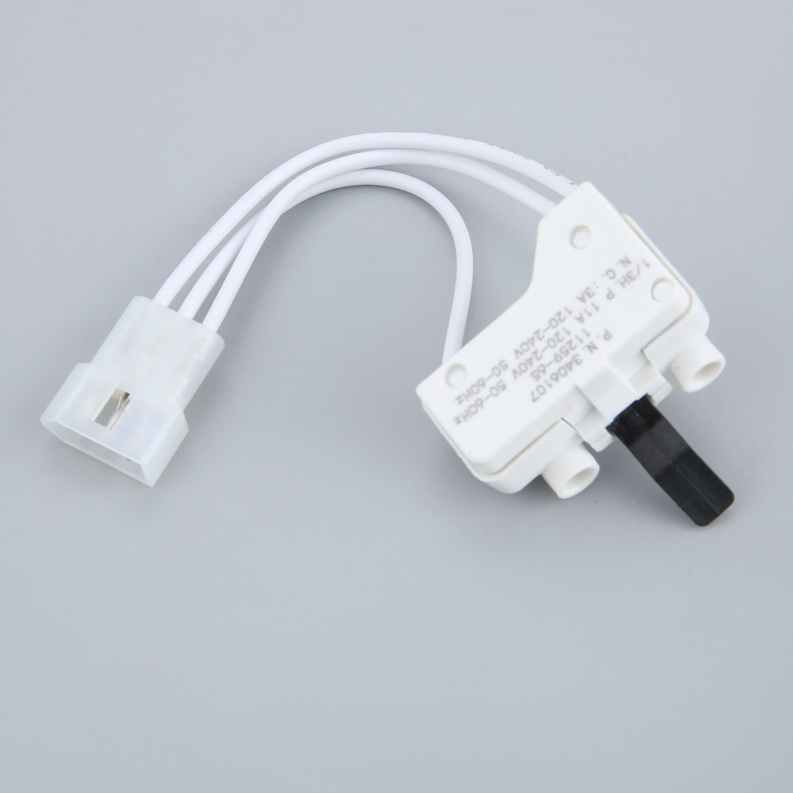 Dryer Door Switch Assembly Replacement for Whirlpool, Kenmore, Maytag 3406107