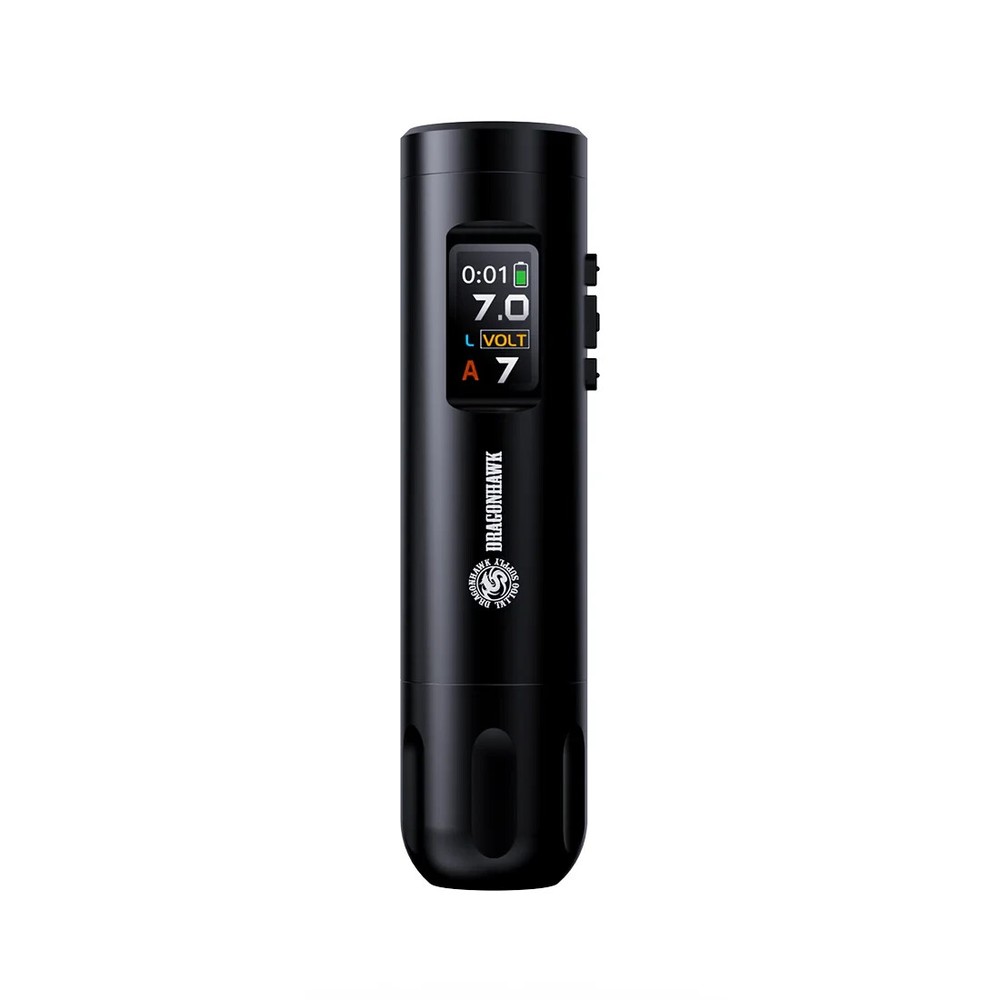 Dragonhawk XL Wireless Tattoo Machine with Smart Screen