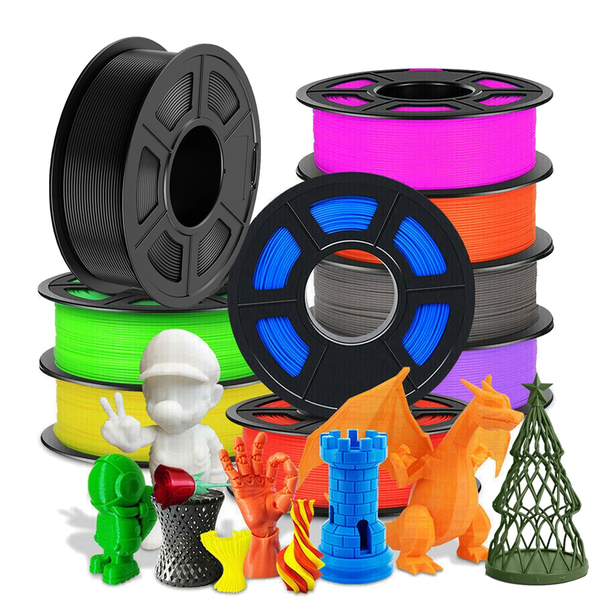 [BUY 10 PAY 6]JAYO PETG Matte PLA PLA+ SILK ASA ABS 3D Filament 1.1KG 1.75MM Lot