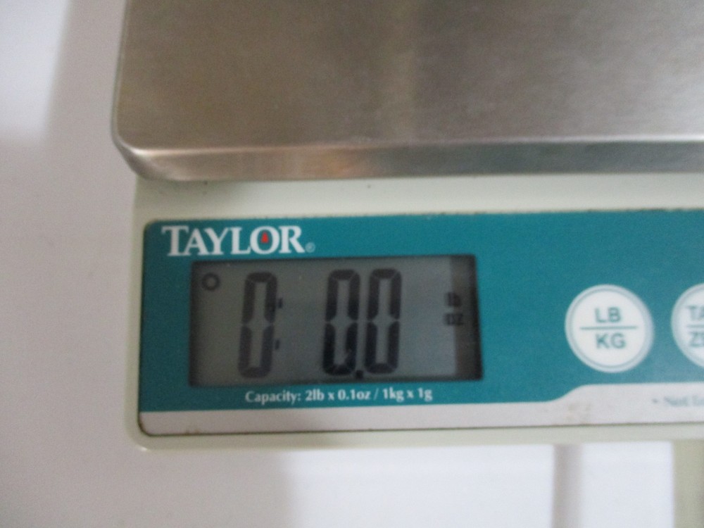 Taylor digital scale Kitchen Food TE32C tested