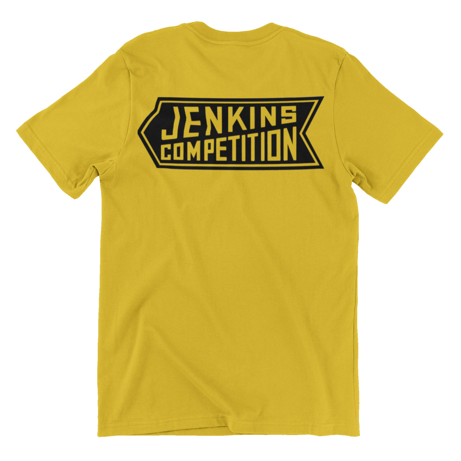 Jenkins Competition Men's Yellow T shirt Chevrolet NHRA Drag Racing Chevrolet