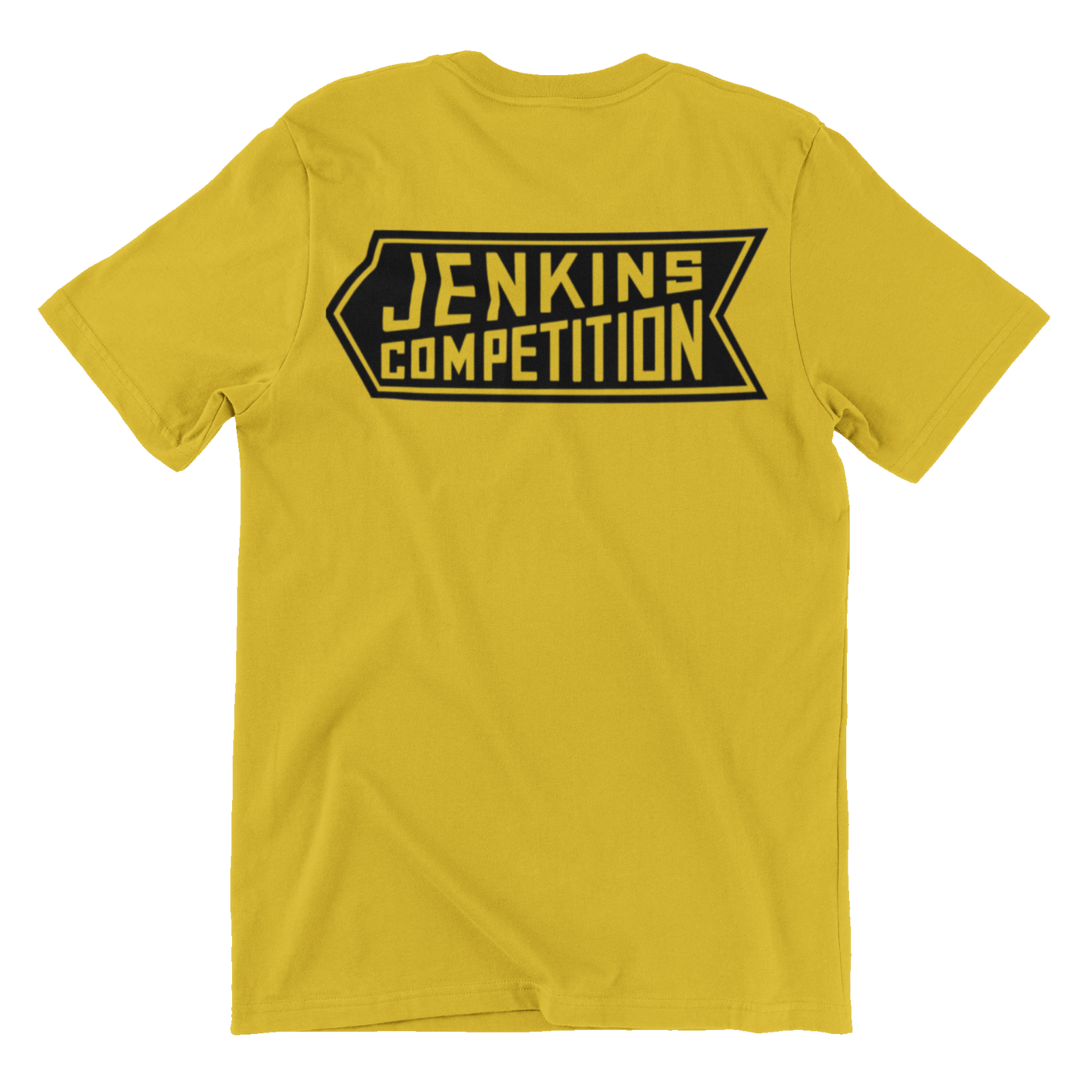 Jenkins Competition Men's Yellow T shirt Chevrolet NHRA Drag Racing Chevrolet