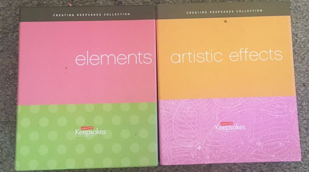 Creating Keepsakes Collection Elements and Artistic Effects Great Condition