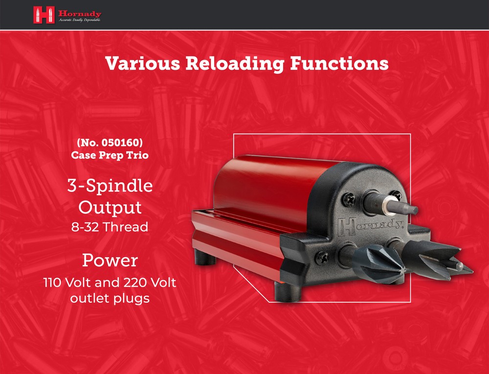 Hornady Lock-N-Load Case Prep Trio