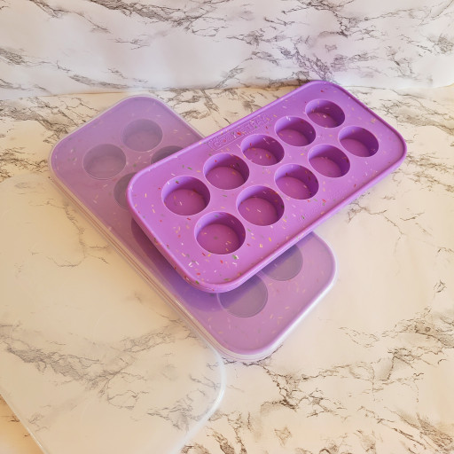 Sprinkle Cookie Tray-Freeze&Store Perfect Cookie Dough Round-2 Pack