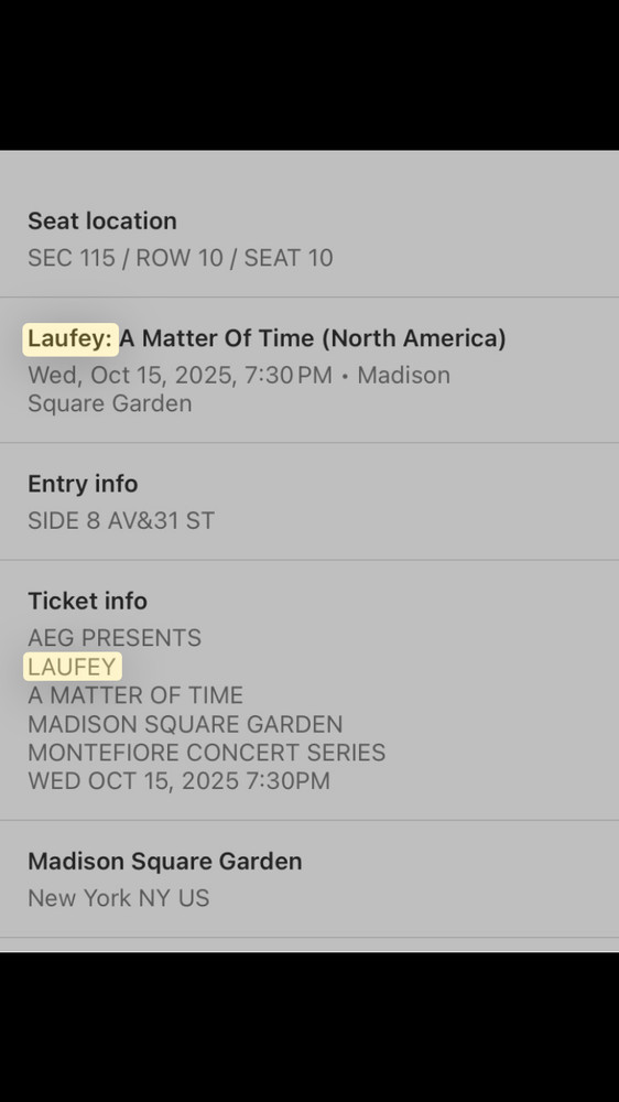 Laufey tickets