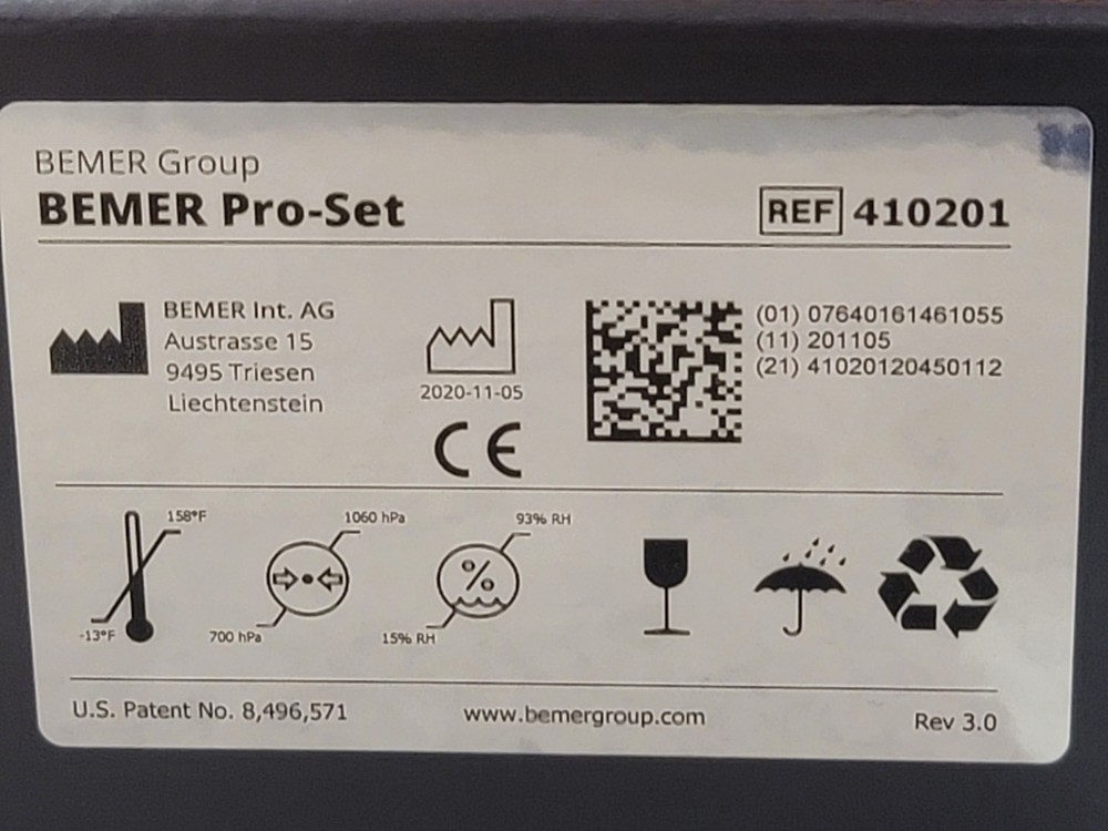 BEMER PRO-SET GO-Edition (no mat included)