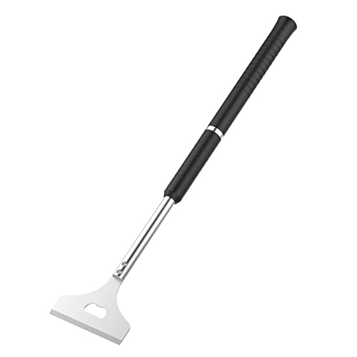 Extra Length Griddle Scraper,Griddle Cleaning Scraper with 16" 7 Handle,Heavy