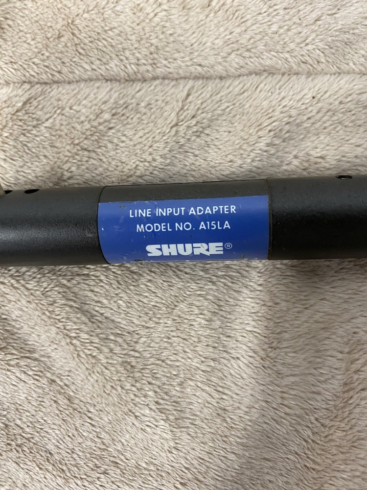 Shure A15LA Line Input Adapter- Used