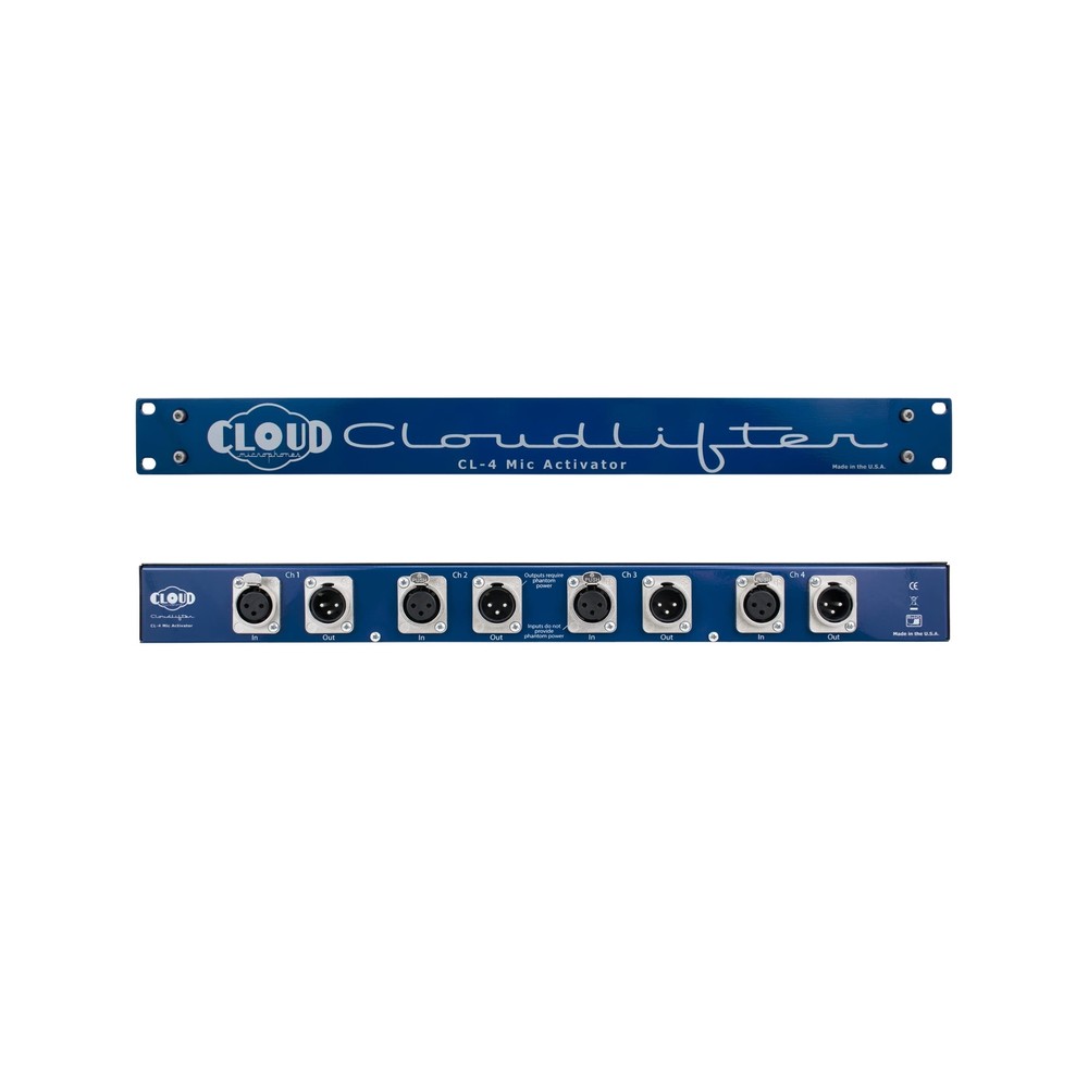Cloud Microphones - Cloudlifter CL-4 Mic Activator - Ultra-Clean Microphone P...