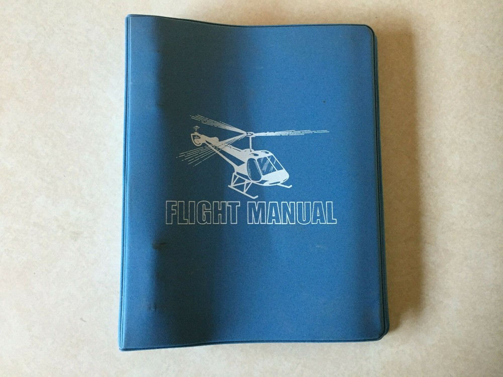 F-28A Helicopter Flight Manual