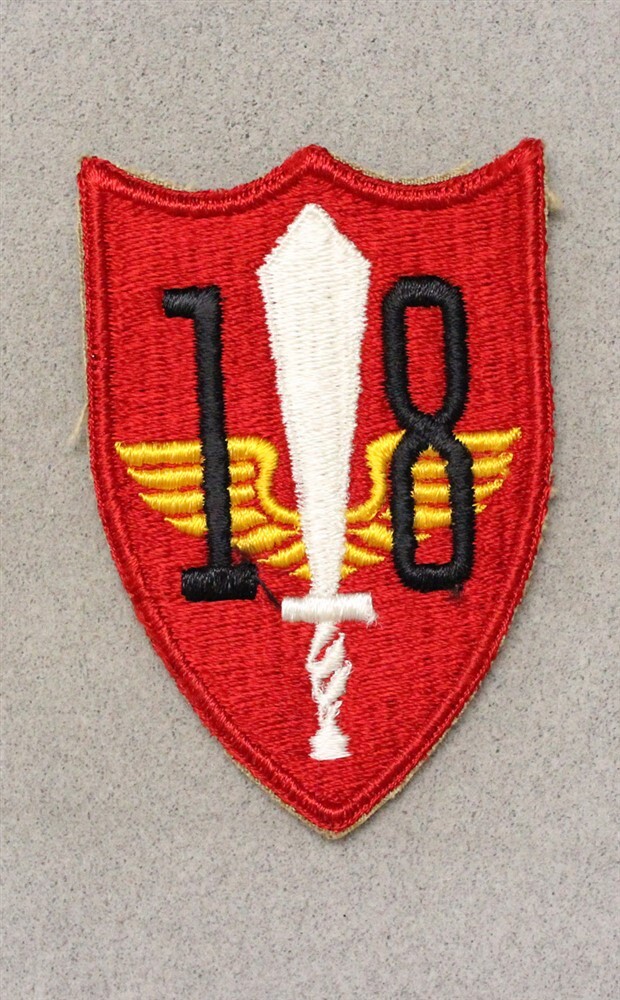 USMC Patch 1156: 18th Defense Battalion - WWII original