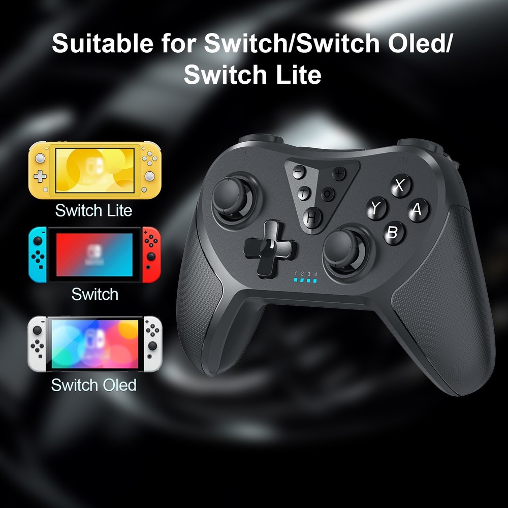 Wireless Pro Controller for Switch/Switch Lite/Switch OLED, T37 Wireless Switch