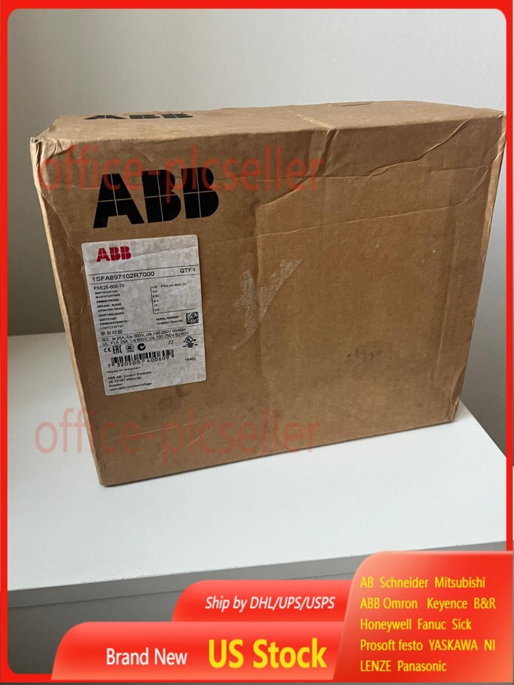 ABB PSE25-600-70 Solid State Soft Starter 208-600 VAC 3-Phase 50/60 25 Amp