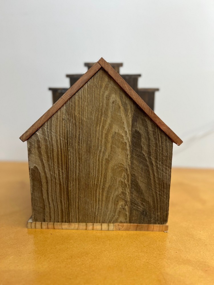 Handcrafted Cedar General Store Birdhouse