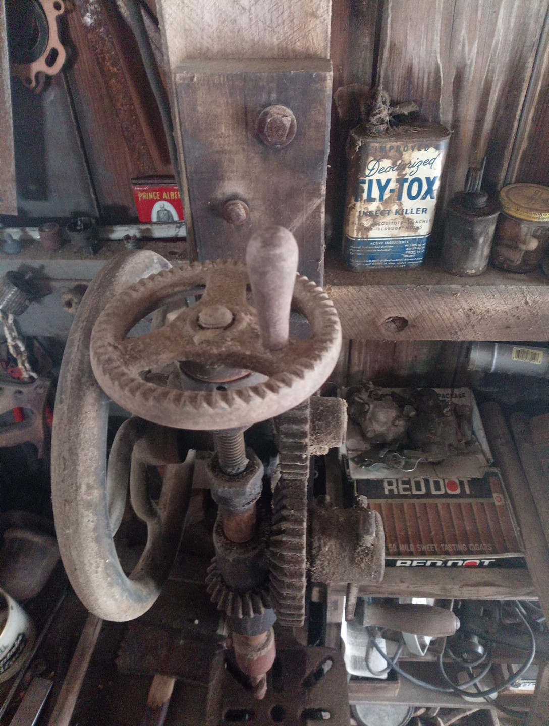 Vintage ACME Blacksmith Post Drill Ready To Work In Your Fabrication Shop