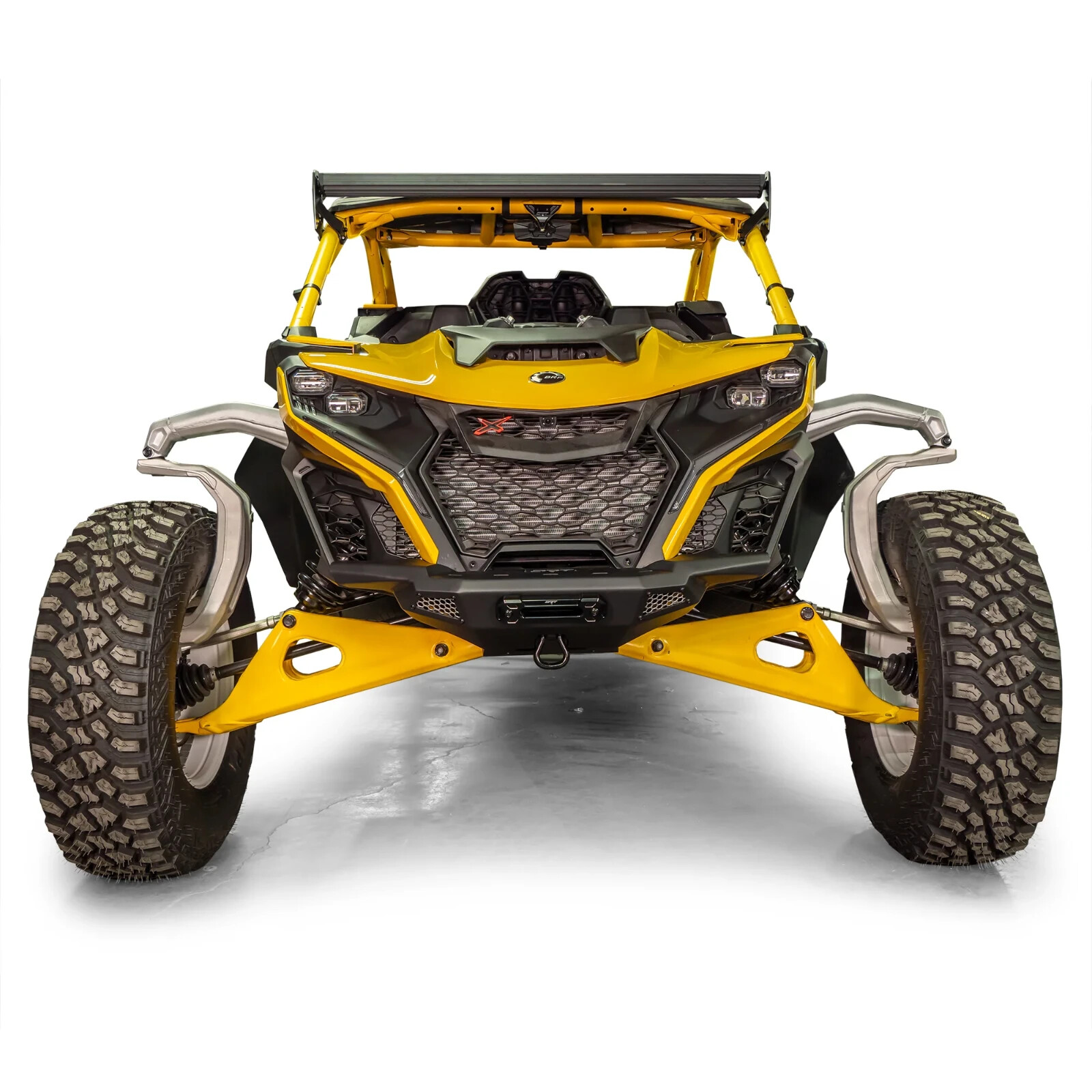 DRT Front Bumper Guard W Mesh Inserts Black Fits: CAN-AM MAVERICK R 2024+
