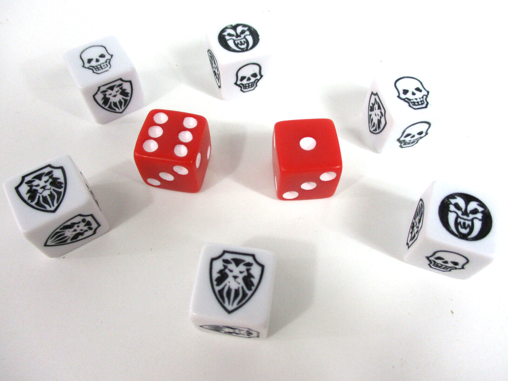 HEROQUEST: Complete DICE Set Avalon Hill NEW!!