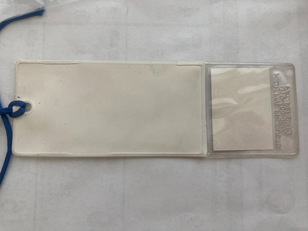 Neil Young "A Bridge School Benefit" Ticket + Button 10/20/1996 Shoreline Amp.