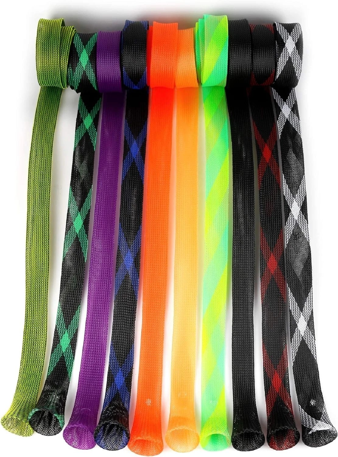 10PCS Fishing Rod Sleeve,Rod Socks for Fishing Poles, Fishing Rod Sleeves Sock C