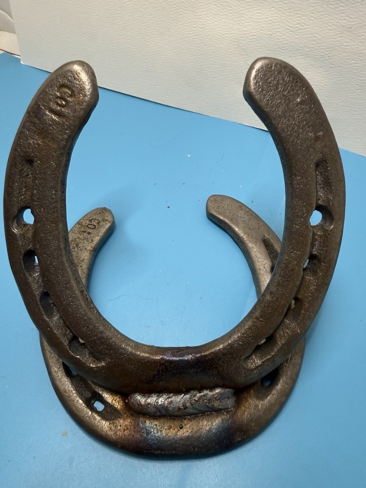 Repurposed Metal Horseshoes For Decorative/ Functional Use.
