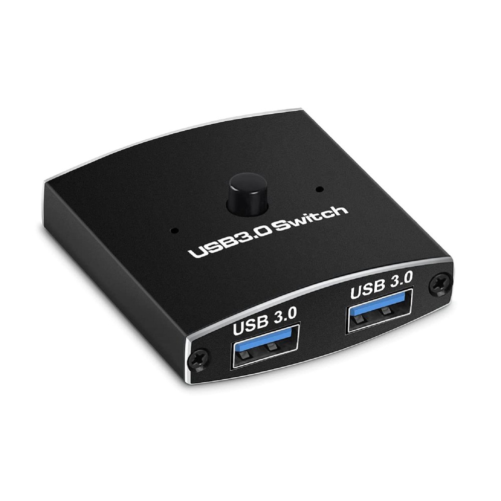 2 In 1 Out USB3.0 Switcher For Printer Keyboard Mouse Sharing Two-Way Switcher E