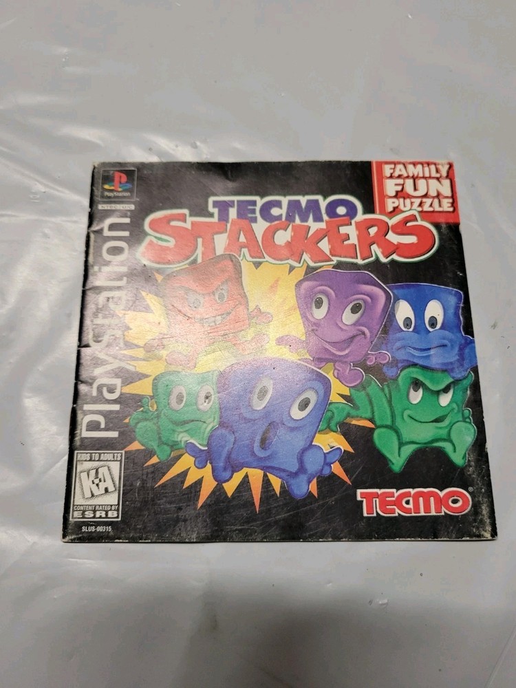tecmo stackers ps1 Manual Only