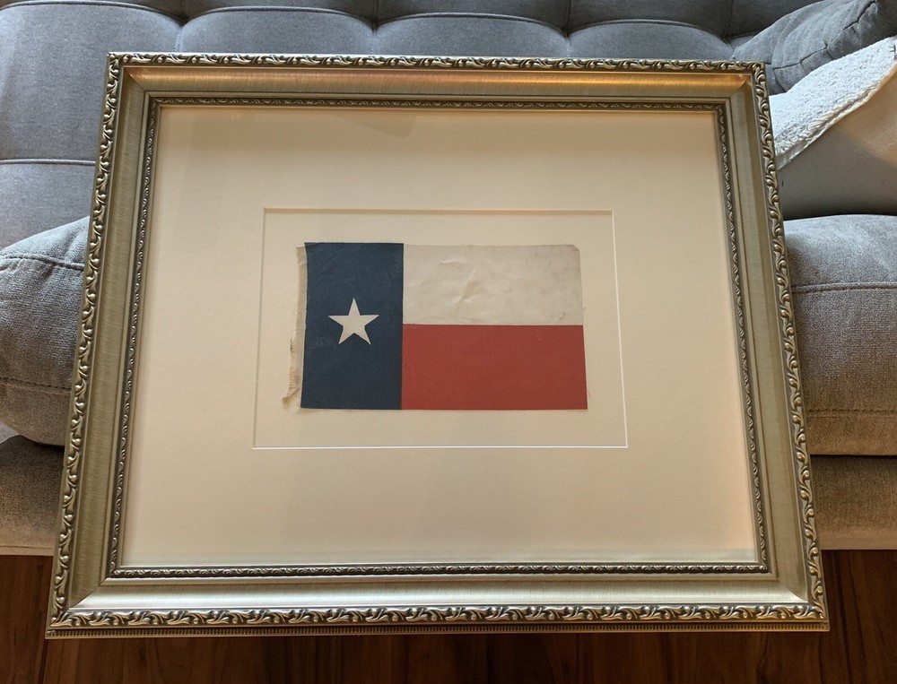 Early 1900s Texas Parade Flag