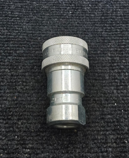 Parker H4-62 60 Series Quick Release Coupler, 3" Length