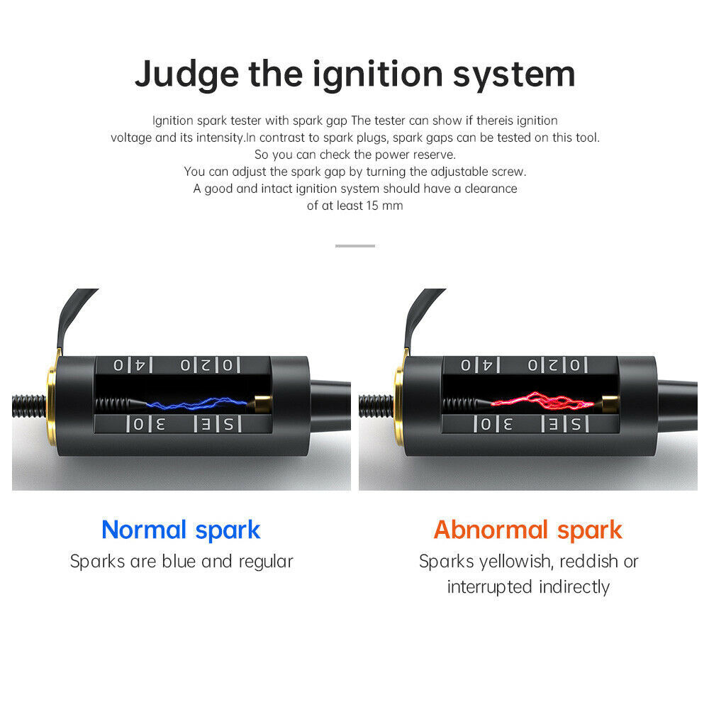Spark Plug Tester Pick Up Coil Ignition Repair Engine Diagnostic Testing Tool