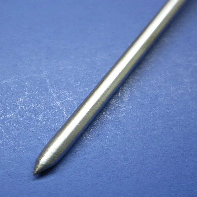 Thermocouple Braided Cable Temperature Sensor Stainless Steel Pointed Insertion