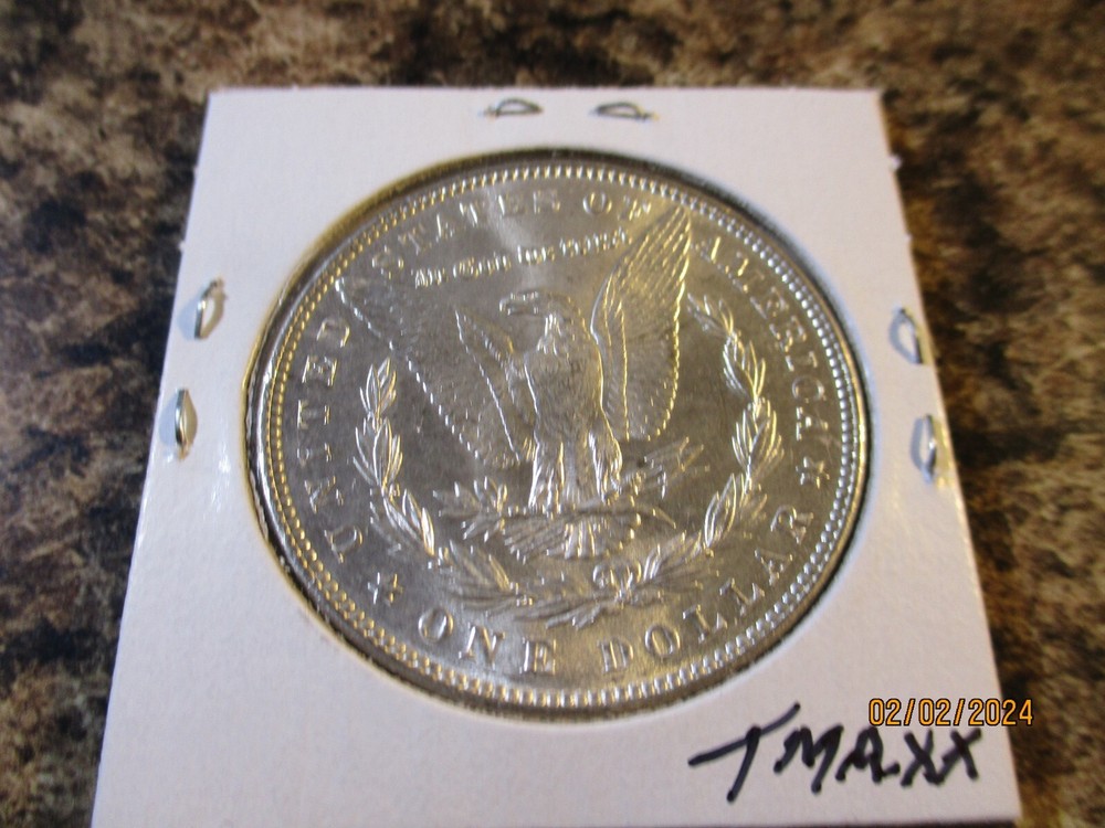 1886 MORGAN DOLLAR VAM 5 18/18 GEM FF4