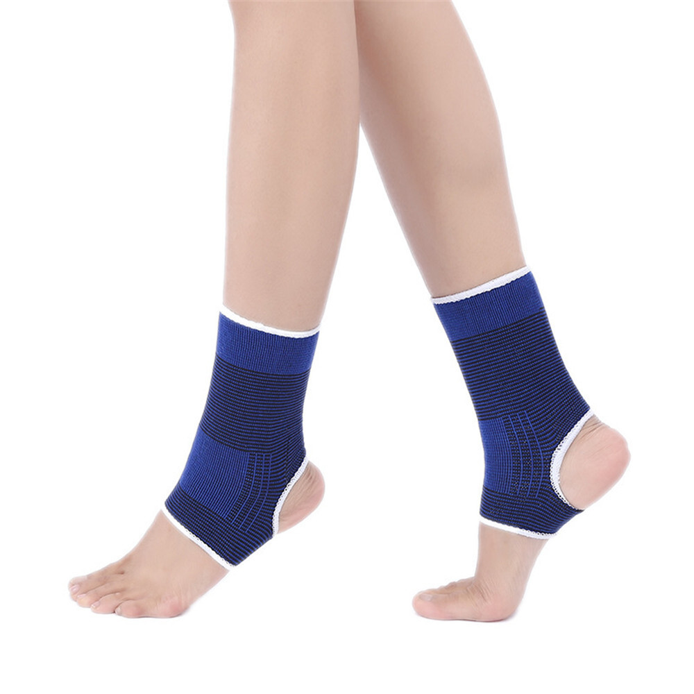 2Pcs Ankle Support Brace Compression Adjustable Stabilizer Foot Protector Strap