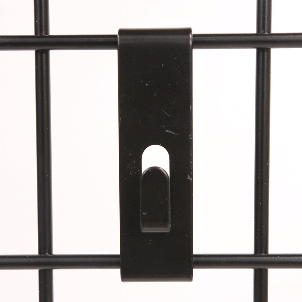 Gridwall Notch Utility Hooks Hook Wire Grid Black 12 Framed Prints Pictures