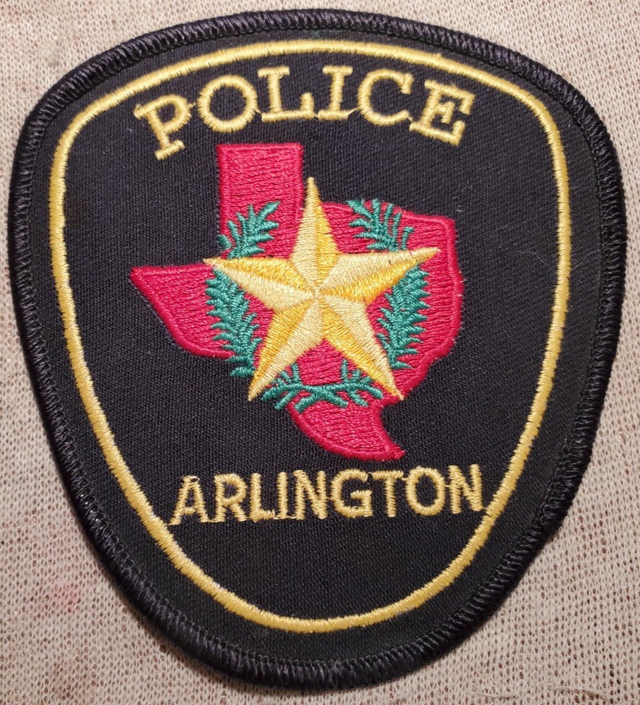 TX Arlington Texas Police Shoulder Patch
