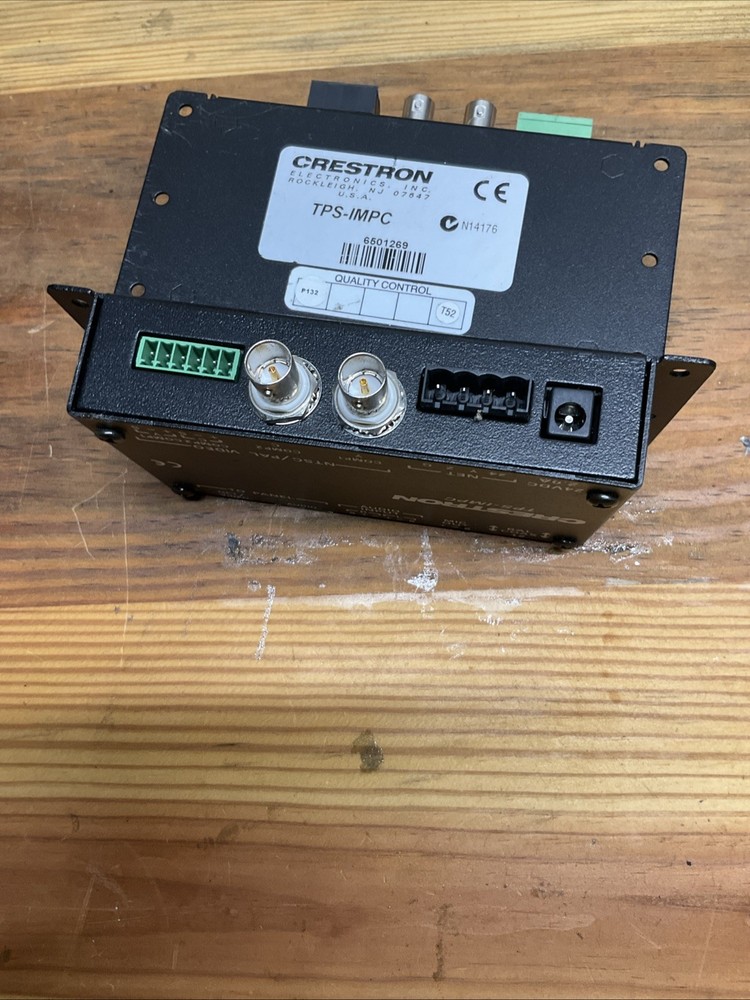 Lot of 2 Crestron TPS-INPC Interface Modules – Untested, AS-IS