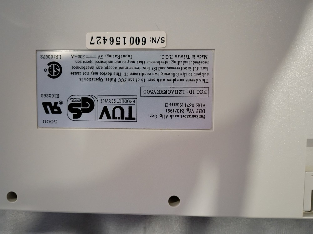 Videonics Video Editor 5000 Keyboard