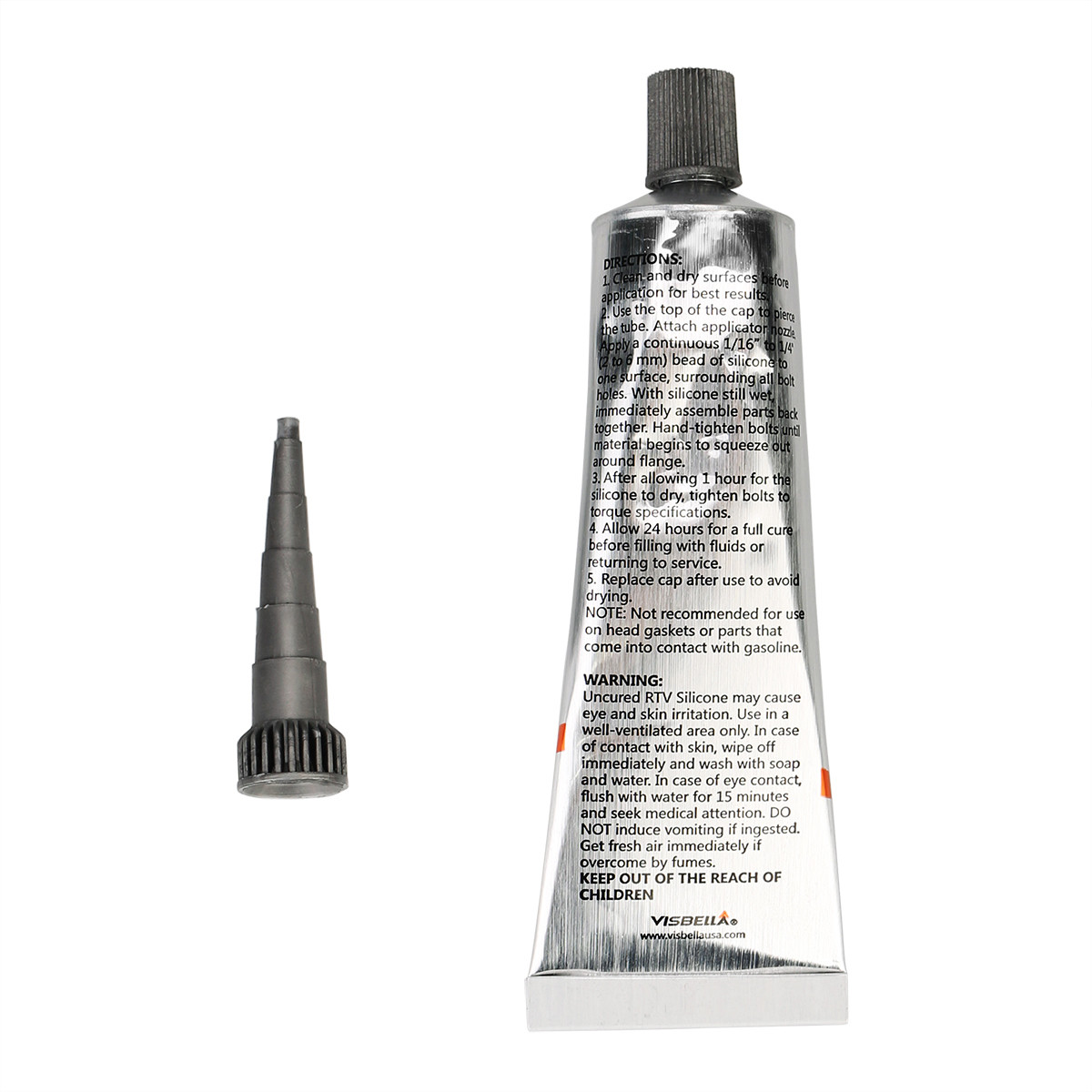 RTV Silicone Gasket Maker Grey High Temp Sealant Fits Engine Transmission Pans