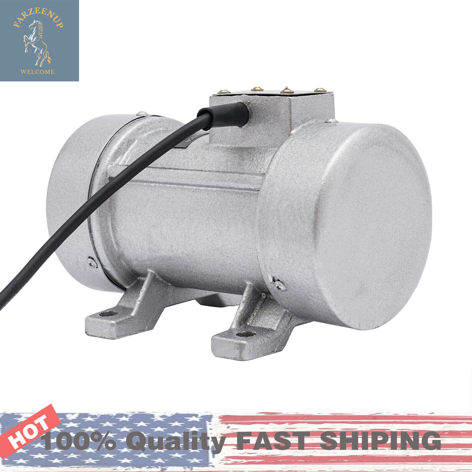 Electric Vibration Motor Concrete Vibrator Industrial Cement Concrete Shaker USA