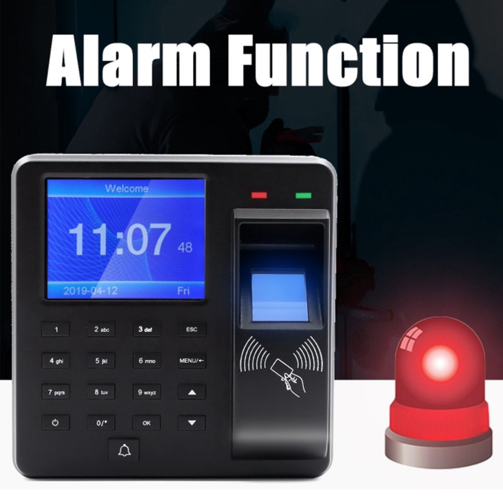 Office Biometric Fingerprint Checking-in Attendance Machine Employee Time Clock